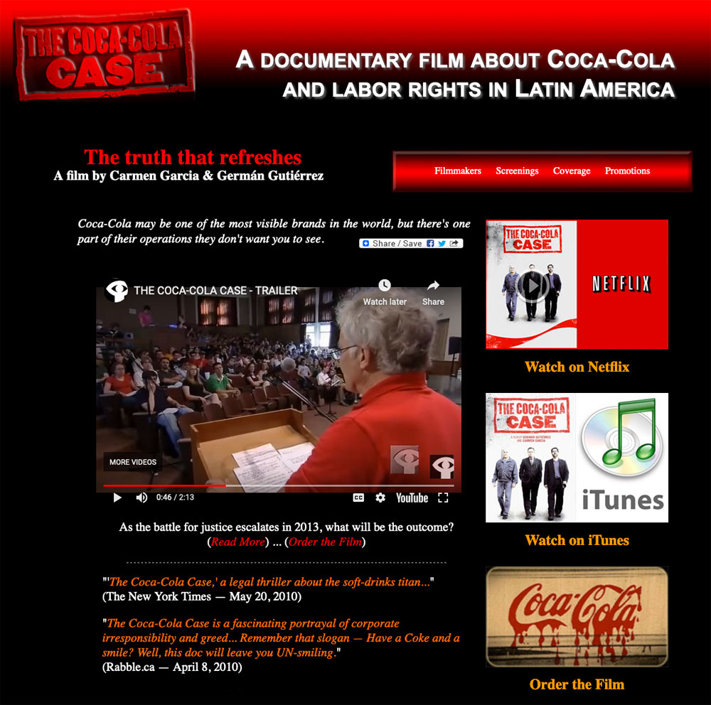 SINALTRAINAL vs. The Coca-Cola Company: 2003-Present